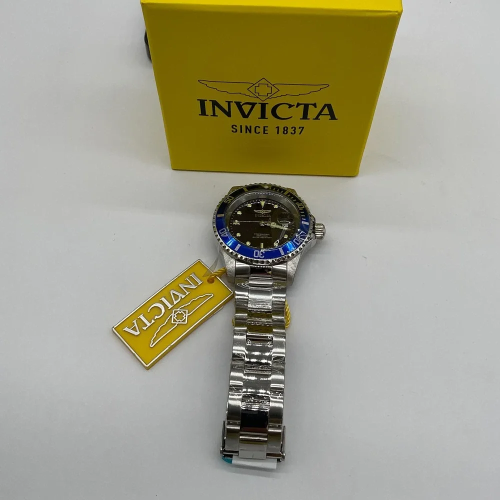 Invicta Pro Diver Coastpath Mens Watch 40mm Blue Dial Stainless Steel 43403